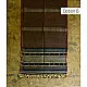 Handwoven Cotton & tussar silk bhujodi weaving stoles from kutch