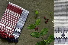 Beyond The Basics ✜ Handwoven Bhujodi Cotton Stole ( Five Options ) ✜ 3