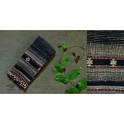 Beyond The Basics ✜ Handwoven Bhujodi Cotton & Tussar Silk Stole ✜ 19A