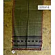 Handwoven Cotton & tussar silk bhujodi weaving stoles from kutch
