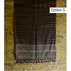 Beyond The Basics ✜ Handwoven Bhujodi Cotton & Tussar Silk Stole (Three Options) ✜ 20G