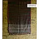 Handwoven Cotton & tussar silk bhujodi weaving stoles from kutch
