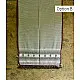 Handwoven Cotton Silk  bhujodi weaving stoles from kutch