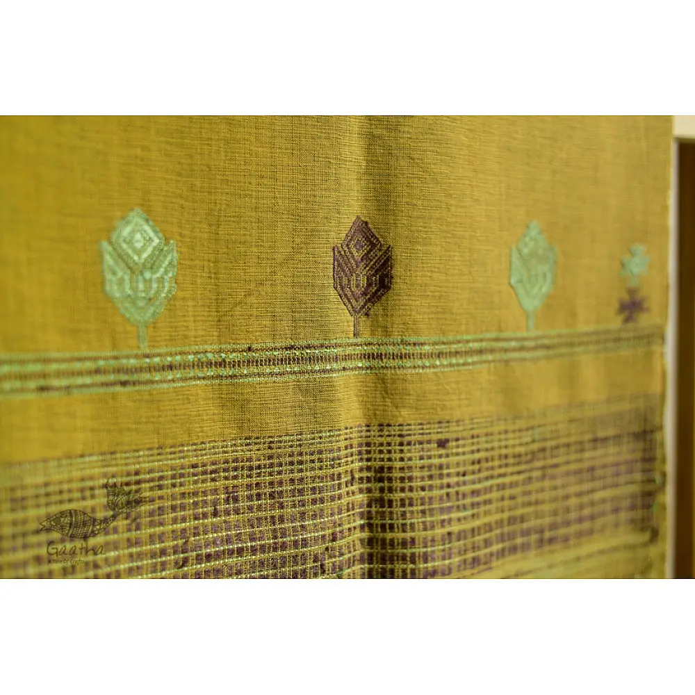 shop online Bhujodi Cotton Tussar Silk Dupatta  11