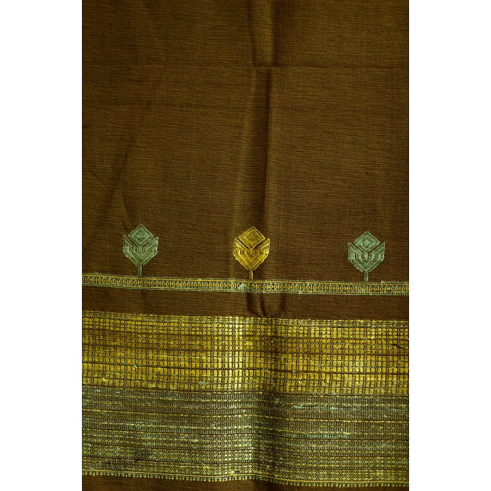 shop online Bhujodi Cotton Tussar Silk Dupatta  11