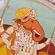 shop Miniature Painting - Ganesha With Riddhi Siddhi