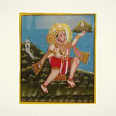 Miniature Painting | Hanuman