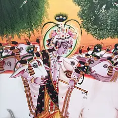 Miniature Painting | Nand Gopal