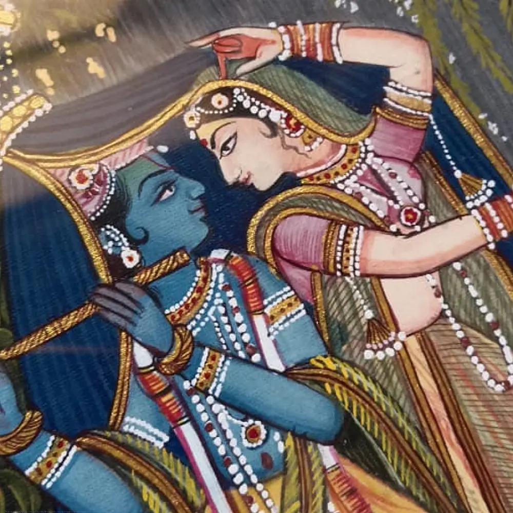 shop Miniature Painting - Radha Mohan