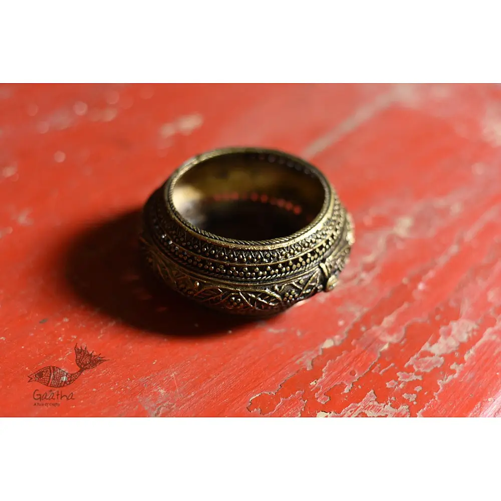 Bell Metal ~ Handcrafted Brass  Ash Tray
