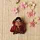 Shop Handcrafted Brooch Pin -Woman of Kutchh Brooch Pin