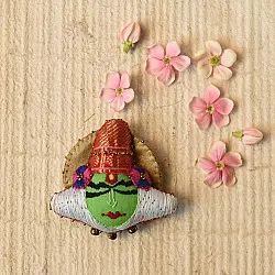 Wearable Art Pieces ✶ Handcrafted Brooch Pin - Kathakali