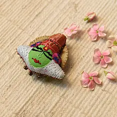 Wearable Art Pieces ✶ Handcrafted Brooch Pin - Kathakali