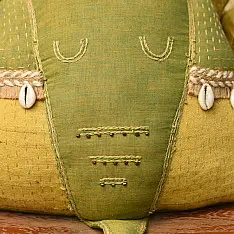 Decor Art Pieces ✶ Handcrafted Cushion - Gajah, The Companion