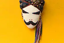 Decor Art Pieces ✶ Handcrafted Space Accessories - Maldhari Man Cushion / Hanging