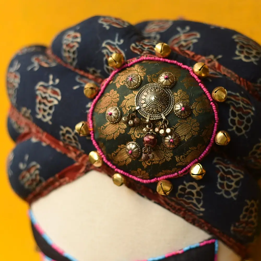 Shop Handcrafted Space Accessories - Maldhari Man Cushion