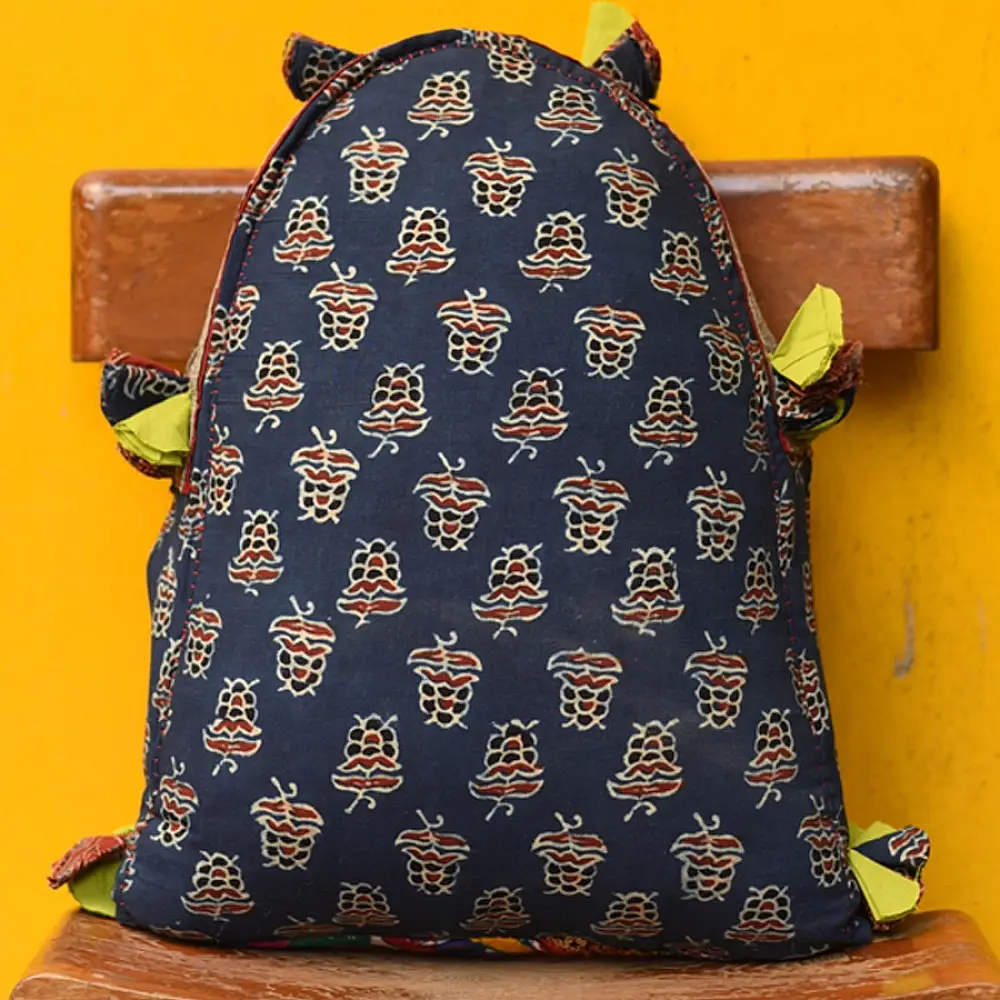 Shop Handcrafted Space Accessories - Woman of Kutchh Cushion