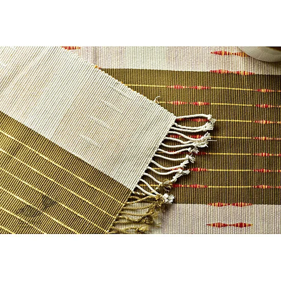 shop online nagaland loinloom cotton Table Runner