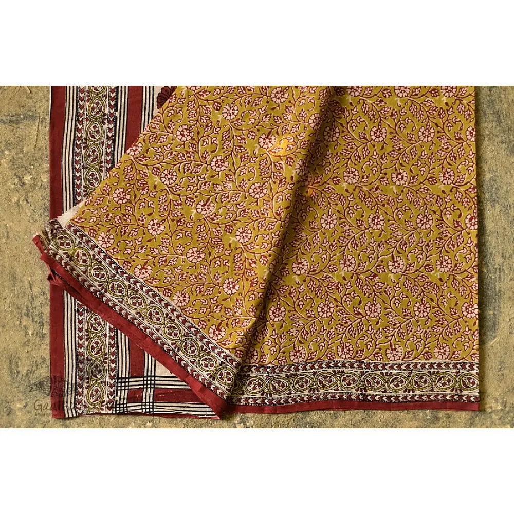 Eshana | Gaamthi Print . Natural Color . Saree |  13