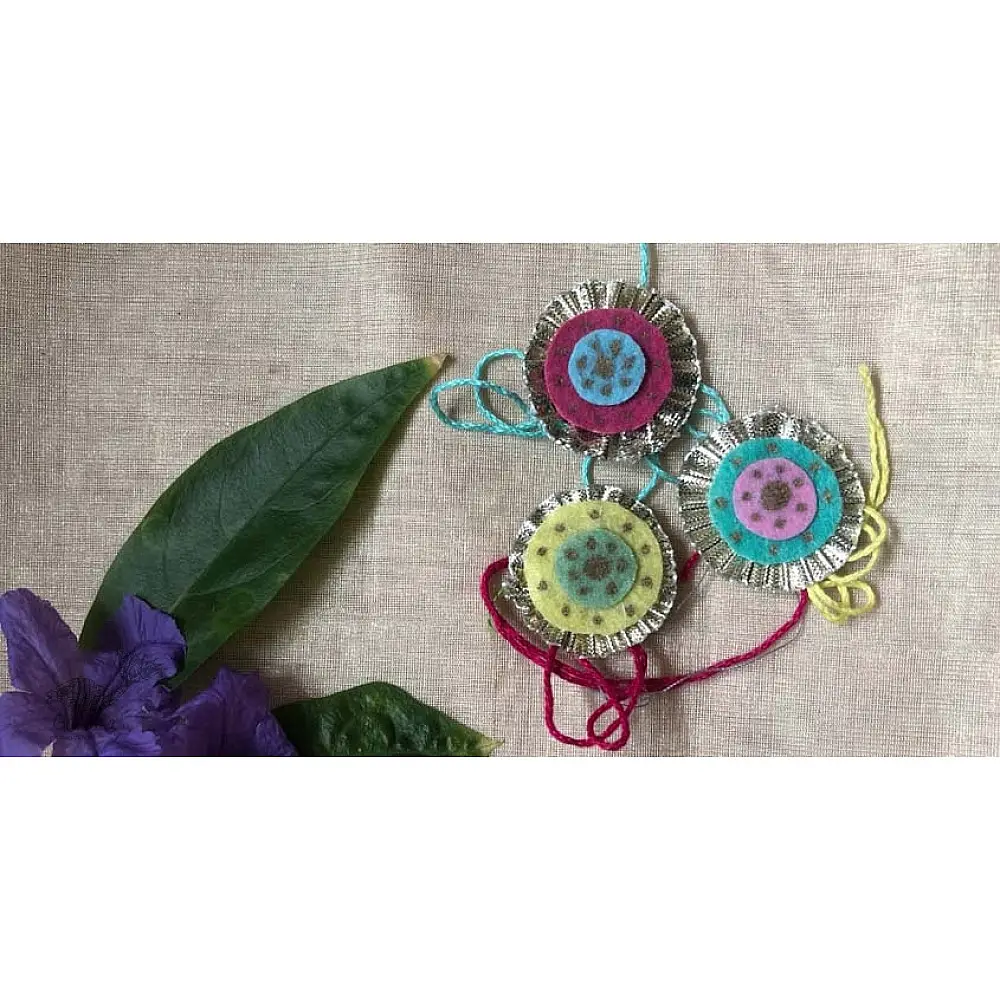 Felt Handmade rakhi