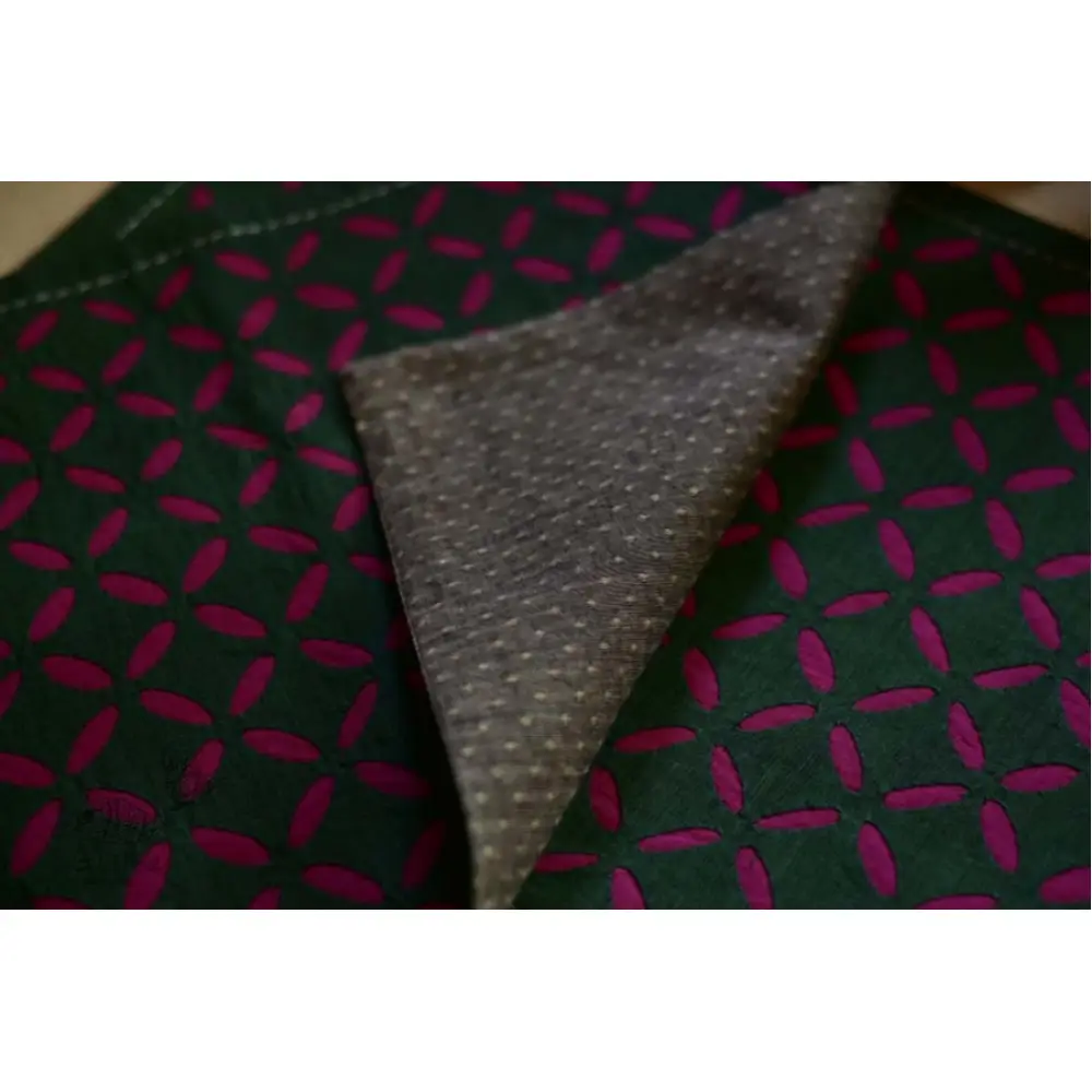 Firki ✠ Applique Cotton Placemat (Set of 4) ✠ 1