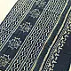 Exclusive Block Printed Cotton Dabu ~ Indigo Saree