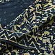 Exclusive Block Printed Cotton Dabu ~ Indigo Saree