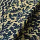 Exclusive Block Printed Cotton Dabu ~ Indigo Saree