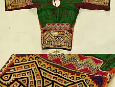 Treasure Trove | Kutchi Old Embroidered - Rabari Blouse - A