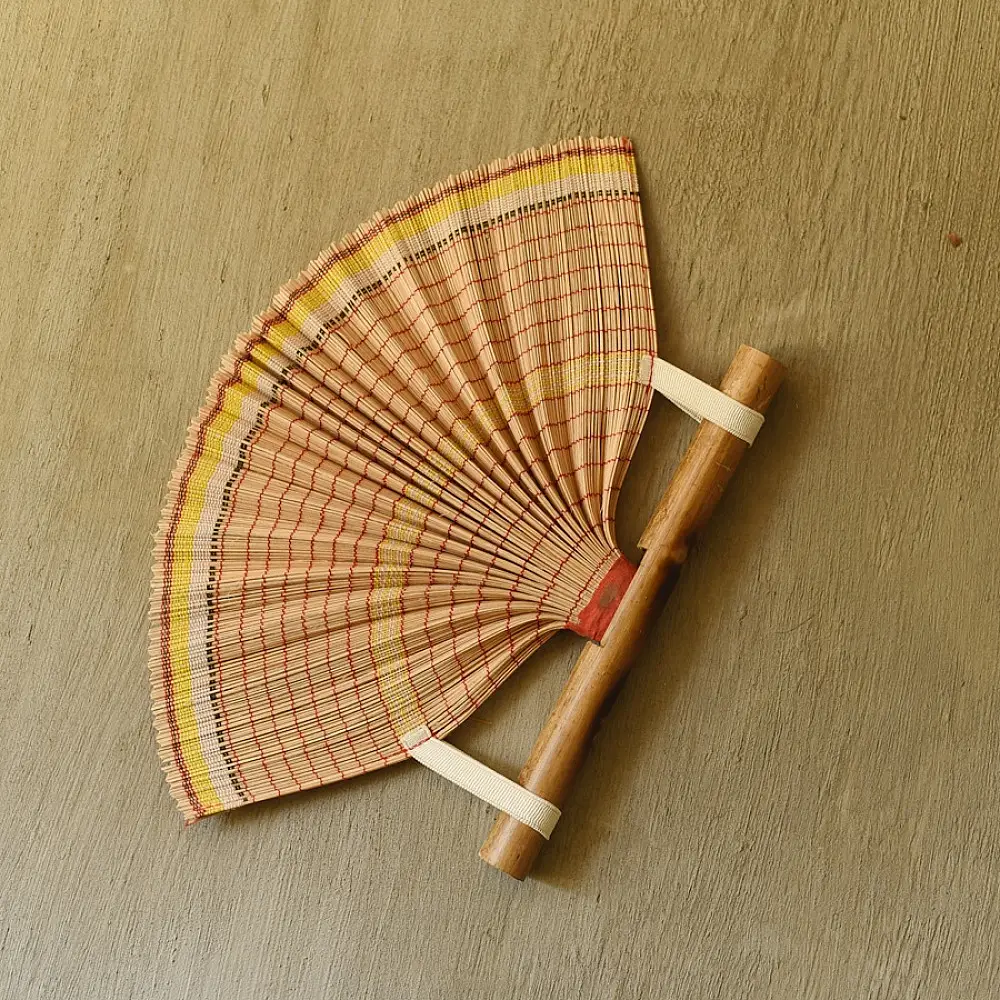 shop Crafted Bamboo Hand Fan