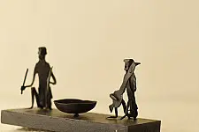 Ahou | Wrought Iron T-light Holder