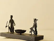 Ahou | Wrought Iron T-light Holder