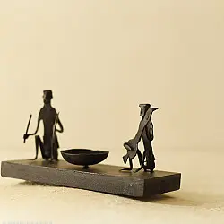 Ahou | Wrought Iron T-light Holder