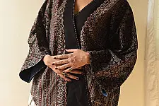 Kimono | Reversible Ajrakh & Denim Jacket