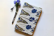 Ajrakh Pothi Diary  ( 9 X 6 in ) ☙ A