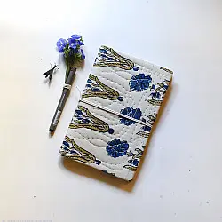Ajrakh Pothi Diary  ( 9 X 6 in ) ☙ A