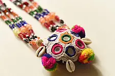 Folk Love ~ Banjara Bead Long Necklace - B