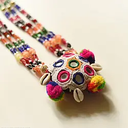 Folk Love ~ Banjara Bead Long Necklace - B