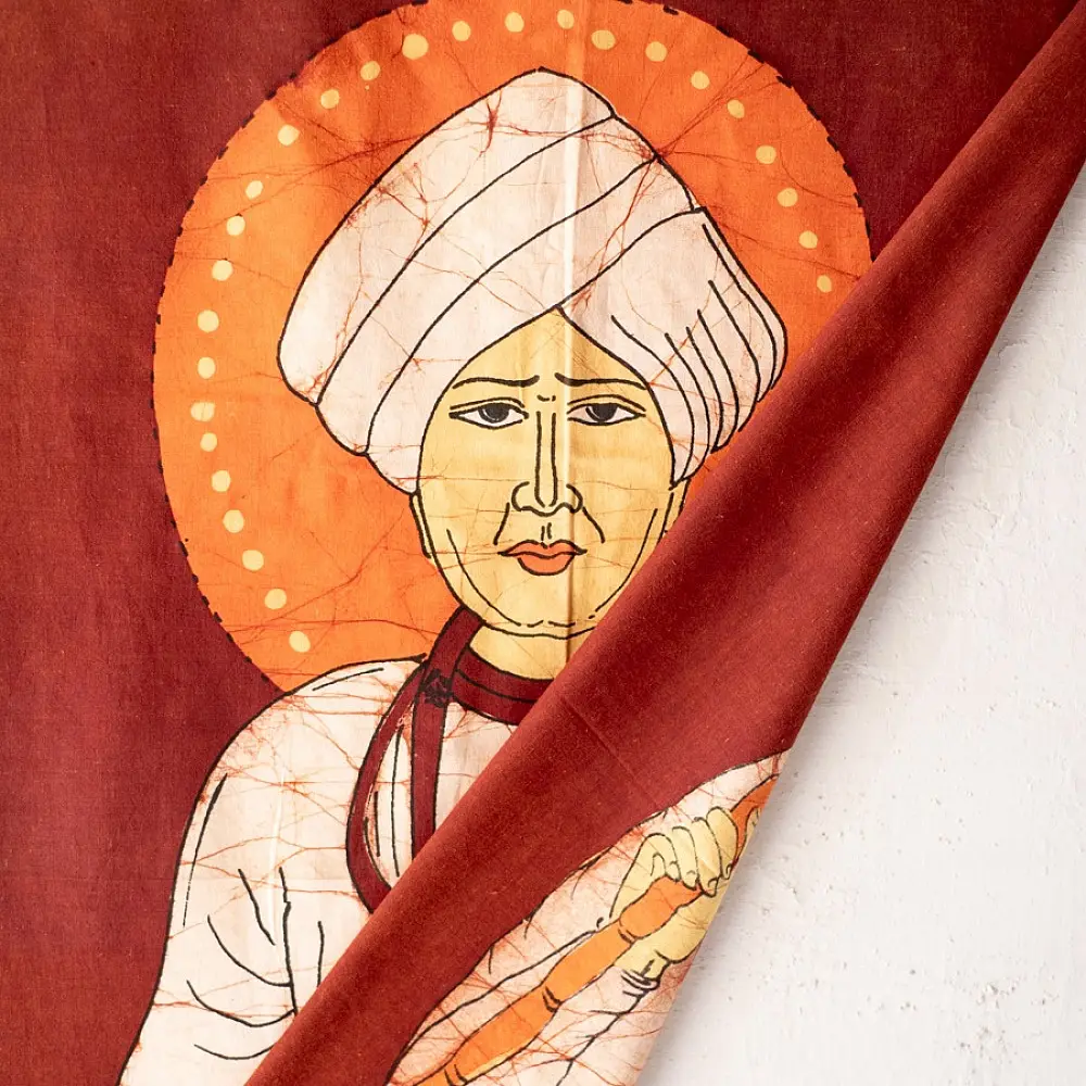 shop handcrafted batik painting - Jalaram