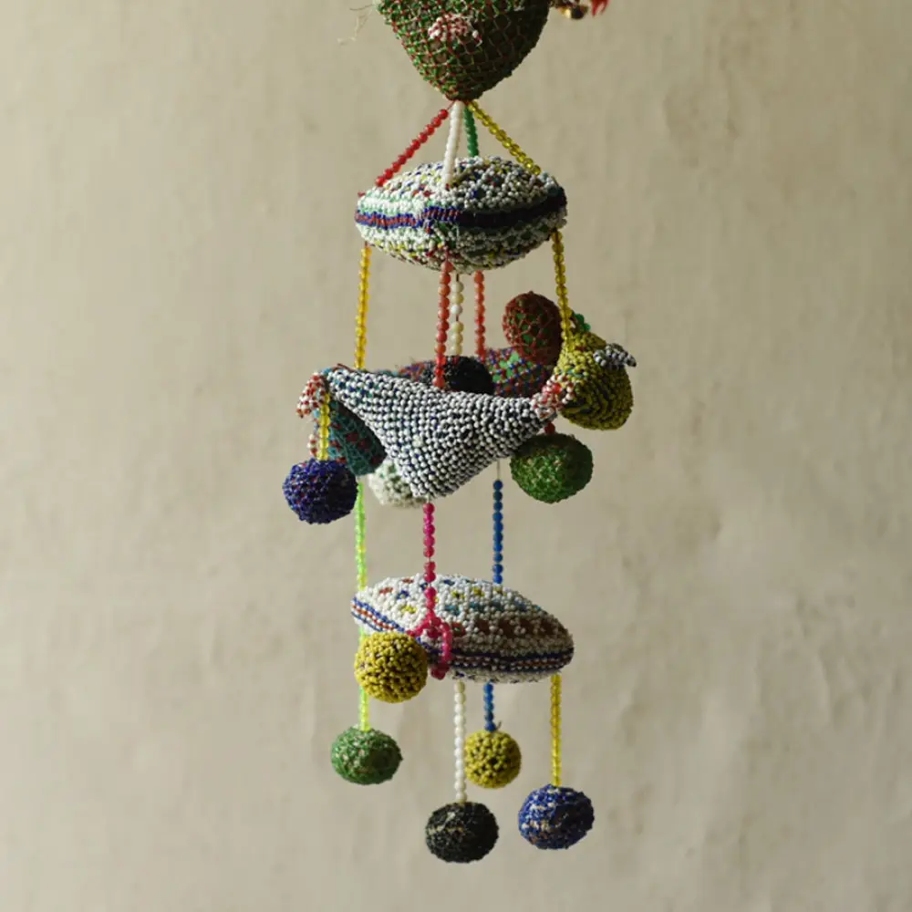 Handmade Bead Work ~ Old Latkan Hanging