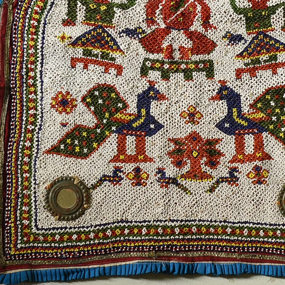Gujarat Beadwork Wall Hanging - Ganesh