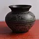 Brass Lota with Hand Carvings 