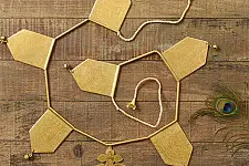 Ahar ~ Brass Handmade Toran - A
