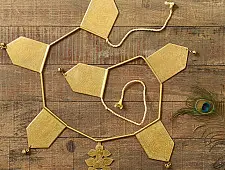 Ahar ~ Brass Handmade Toran - A