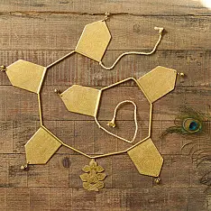 Ahar ~ Brass Handmade Toran - A