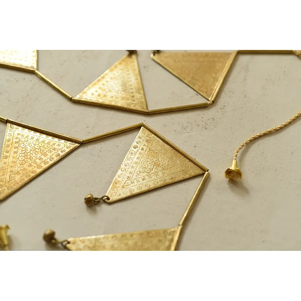 shop Brass Handmade Toran -Triangle 