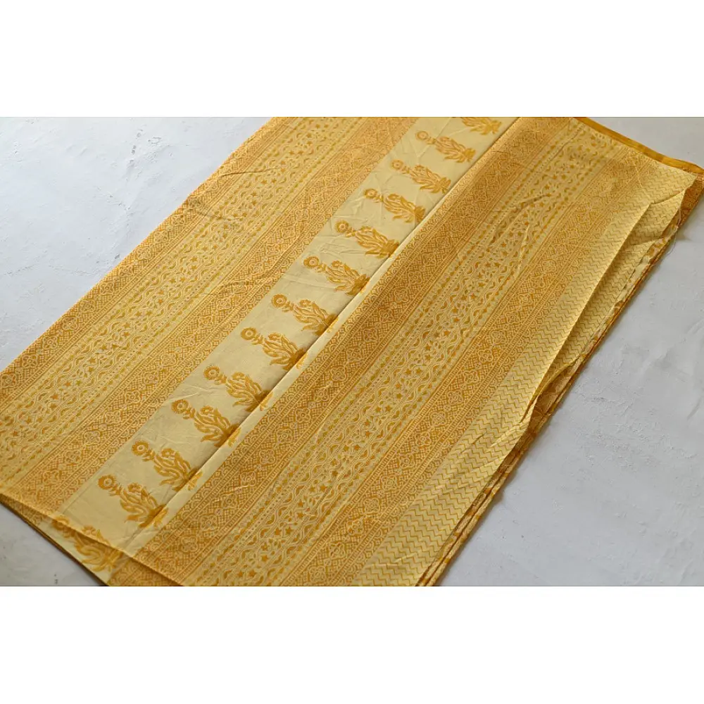 Shop Gamthi Print pure cotton saree