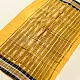 Cotton weaves ~ Ikat Saree { Haldi - 1 }