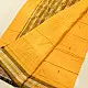 Cotton weaves ~ Ikat Saree { Haldi - 1 }