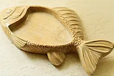 Handmade Wooden Fish For Wall Decor 
